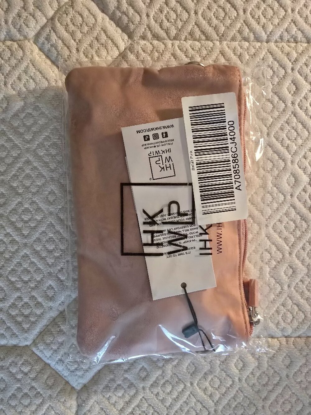 IHKWIP Be Bold RFID Wristlet with Crossbody Strap